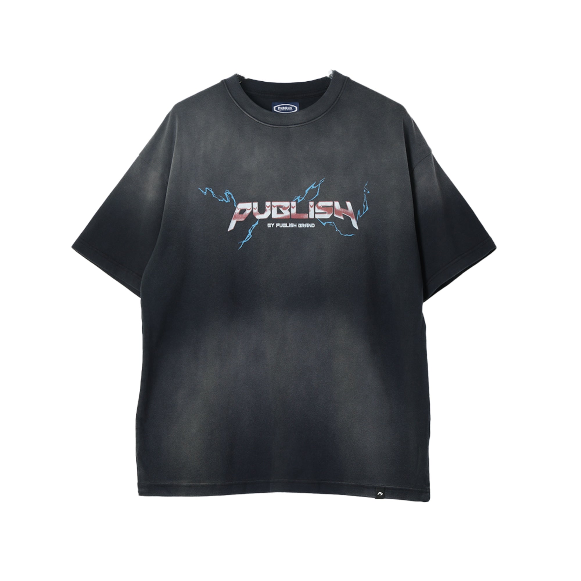 Thunder Monkey Washed Tee Oversized - Black – Publish Online Shop