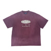 PB World Monkey Washed Tee Oversized - Burgundy