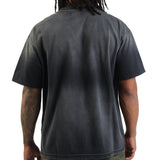 Bark Load Monkey Washed Tee Oversized - Black