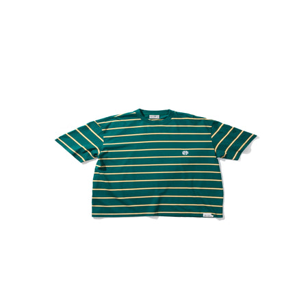 Stripe Tee Oversized - Ivy Green