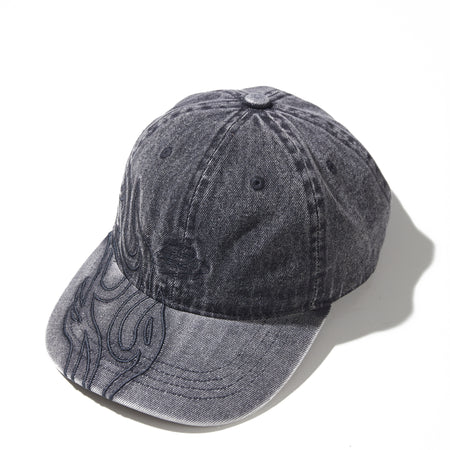 Racing Monkey Washed Hat - Black