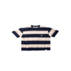 Wide Stripe Tee Oversized - Navy/White