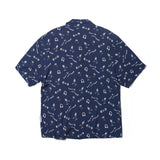 Hawaii Button-up Oversized - Navy