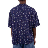 Hawaii Button-up Oversized - Navy
