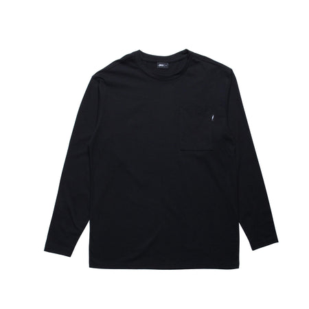 Index L/S Pocket Basic - Black