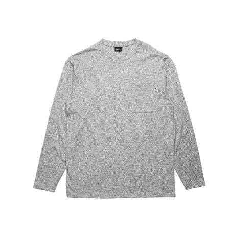 Index L/S Pocket Basic - Heather