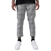 Plaid Ankle Pant - Black