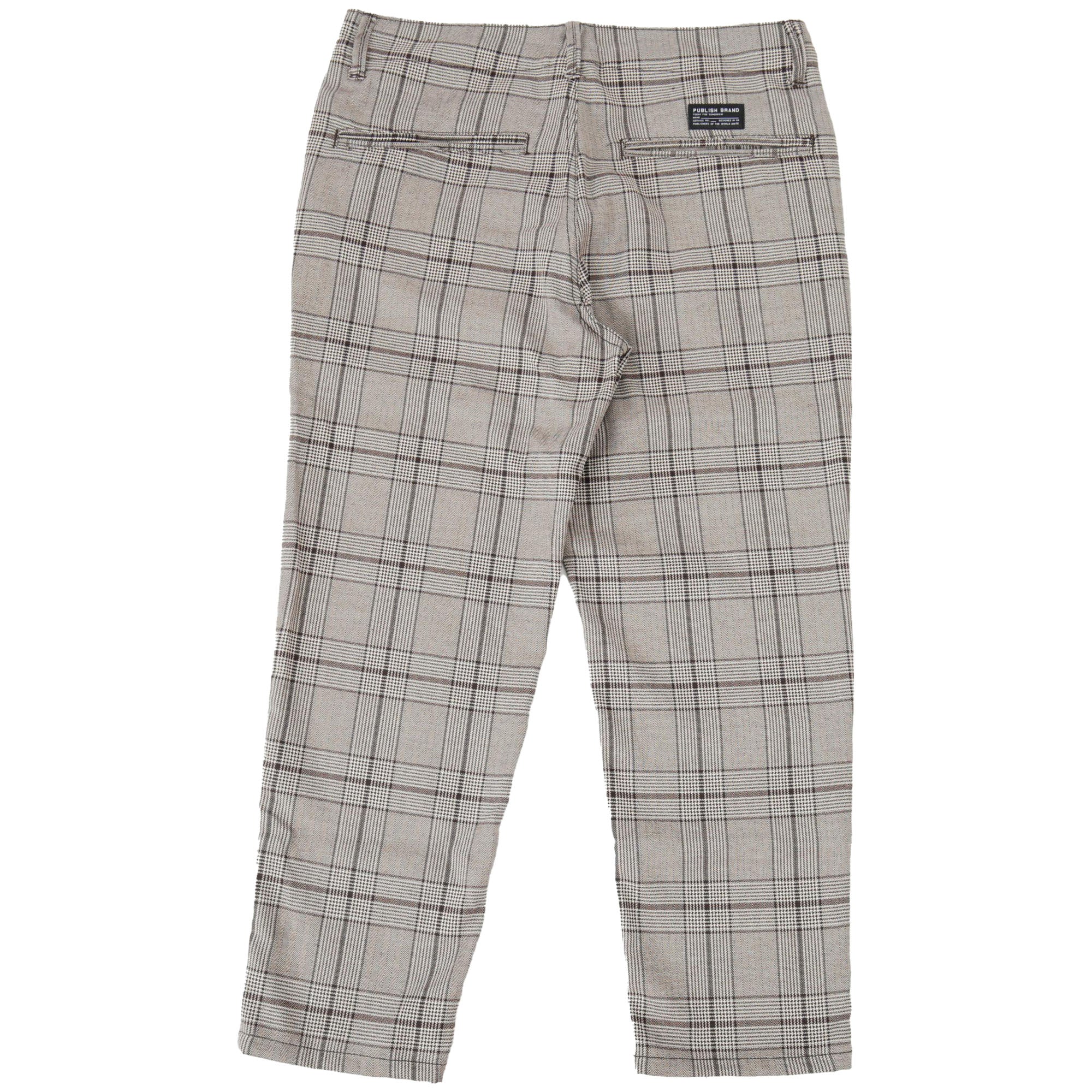 Plaid on sale ankle pants