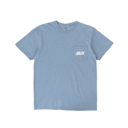 Registered Pocket Tee - Blue Jean