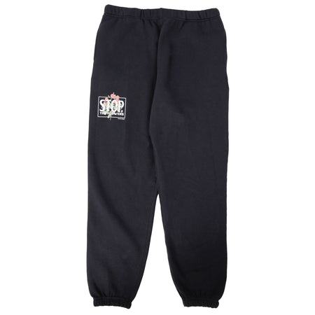 Smell The Flowers Sweatpants - Black